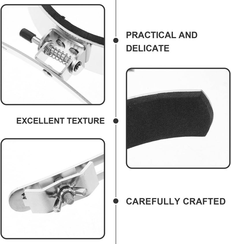 SHOWERORO Stainless Steel Snare Drum Support Accessory for Marching Drums, Durable Leg Rest for Stable Support and Easy Use - Image 5